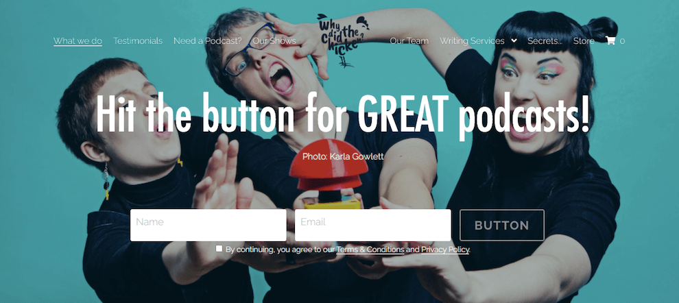 website that's built on Strikingly offering free subscription to podcasts website that's built on Strikingly offering free subscription to podcasts